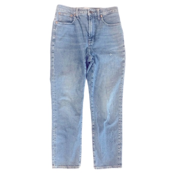 Madewell The Perfect Vintage Cropped Jean in Slightly Distressed Wash Size 28 - Picture 2 of 6
